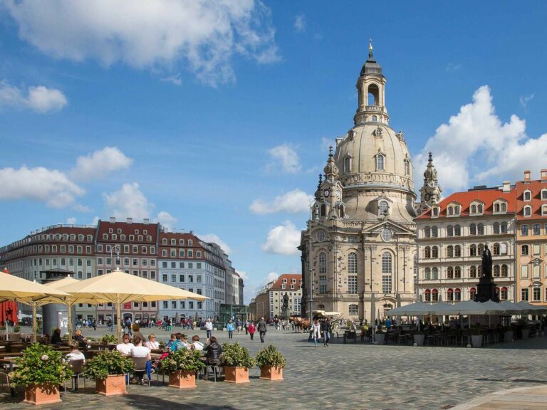 Innenstadt Dresden mit Frauenkirche